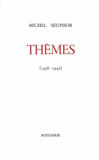 Michel Seuphor  - Thèmes  - 1991