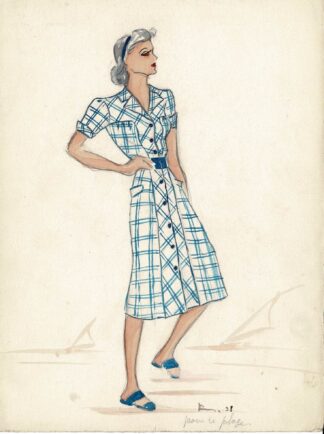 "Pour la plage" - 1938