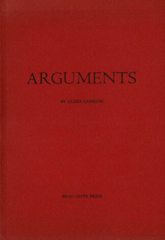 Ulises Carrión - Arguments - 1973