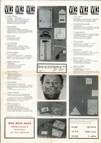 Vice Versand - Zeitkunst im Haushalt [catalogue] - no date