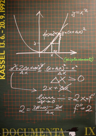 DOCUMENTA IX poster. 1992