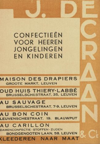 J. De Craan & Cie. - no date