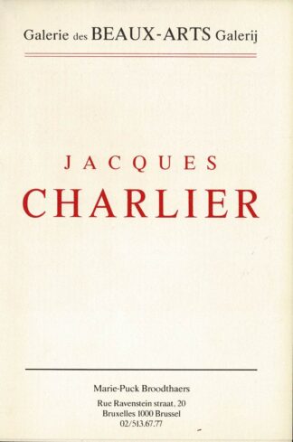 Jacques Charlier - "Peintures/Schilderijen 1988" - 1988