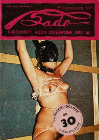 SADO. Tijdschrift voor ongewone sex. 3de jaargang nr. 6