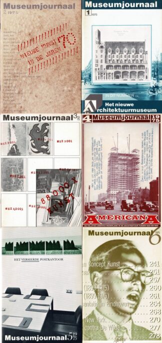 Museumjournaal Serie 20 No.1 - 6 - 1975