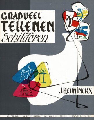 Jan Heuninckx - Gradueel tekenen en schilderen - 1957