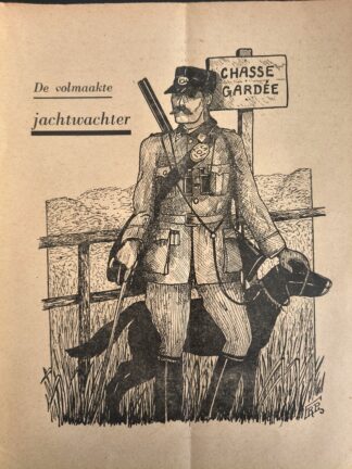 School voor Vlaamsche jachtwachters. Geillustreerde wekelijkse cursus - 1943