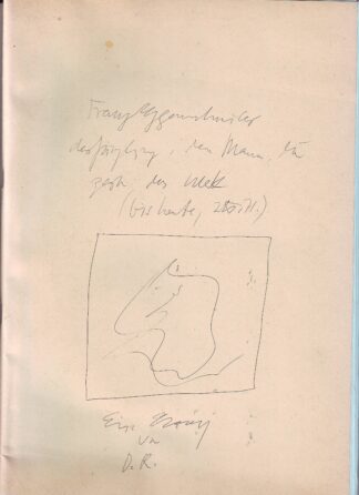 Dieter Roth - Franz Eggenschwiler, der Jüngling, der Mann, die Zeit, das werk (bis heute, 2.5.71.) Ein Essay von D.R. - 1971